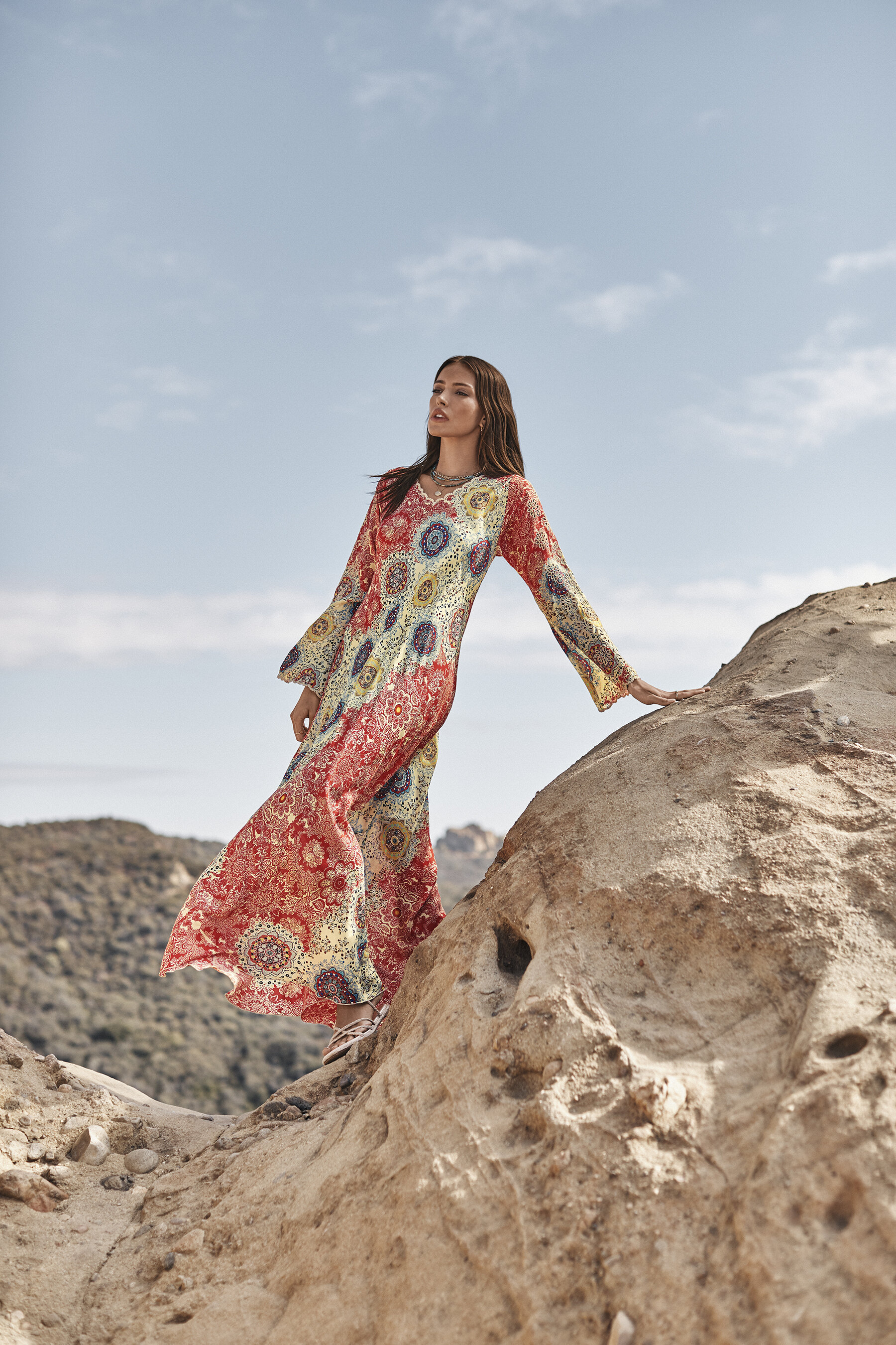 Johnny Was Spring 1, 2021 — laura pizzarelli - a woman walks the edge